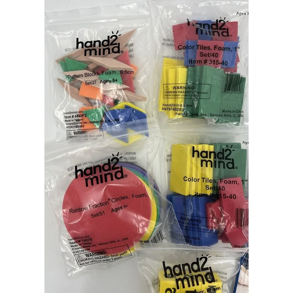 Hand 2 Mind Hands-On Standard Grade 5 Math Manipulatives Kit Homeschool